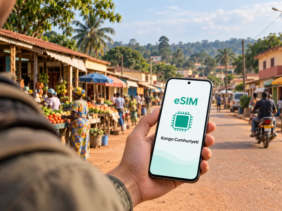 Nkayi eSIM: Kongo Cumhuriyeti’nde Mobil İnternet