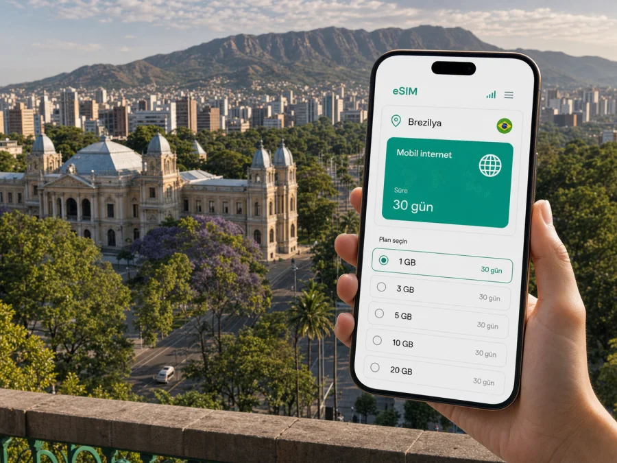 Belo Horizonte eSIM ve mobil internet rehberi