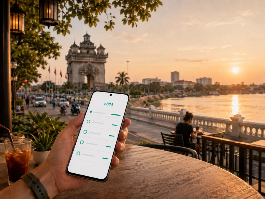 Vientiane eSIM: Mobil İnternet Rehberi