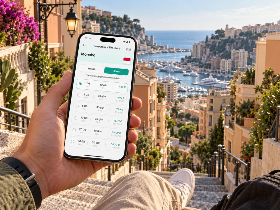 Moneghetti’de eSIM ve Mobil İnternet Rehberi