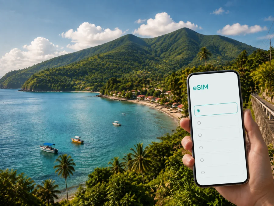 Bouillante için eSIM: mobil internet rehberi