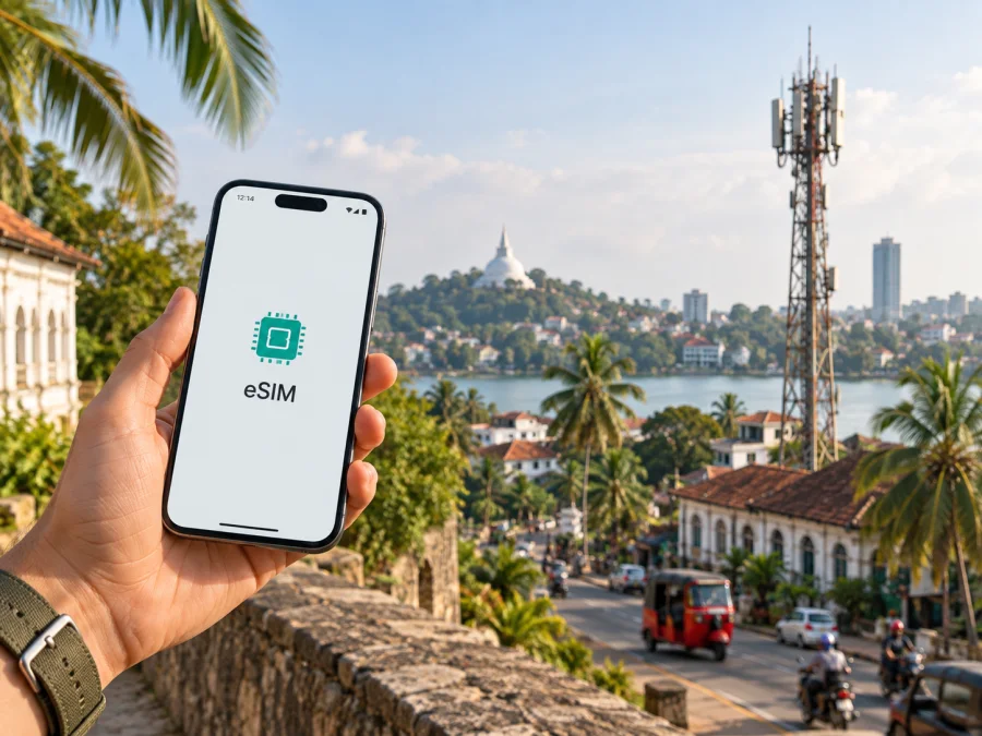 Hutch eSIM Sri Lanka: bağlantı ve kurulum rehberi