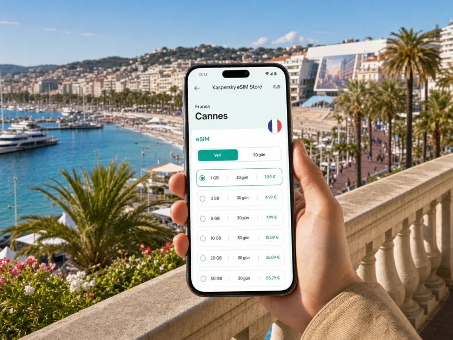Cannes eSIM: mobil internet ve bağlantı rehberi