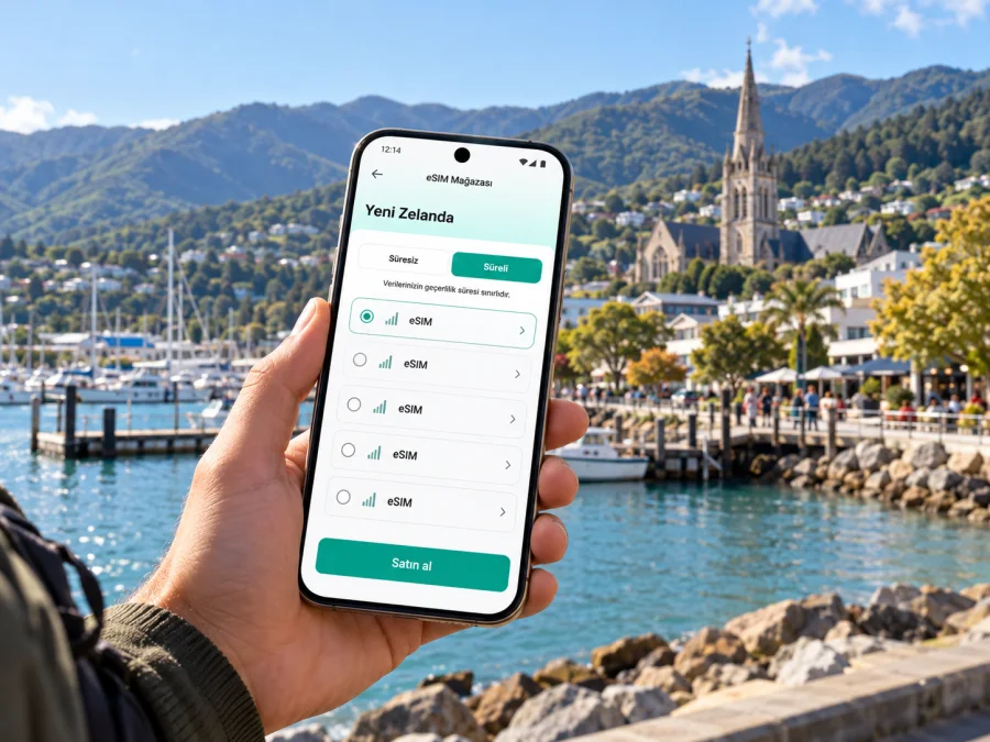 Nelson eSIM: Yeni Zelanda’da Mobil İnternet
