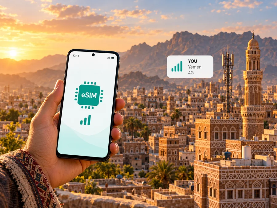 YOU eSIM Yemen’de: neyi kontrol etmeli?
