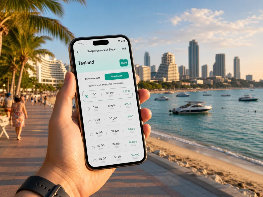 Pattaya eSIM: mobil internet rehberi