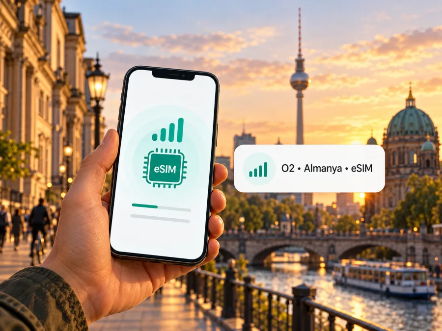O2 eSIM Almanya: bağlantı ve kurulum rehberi