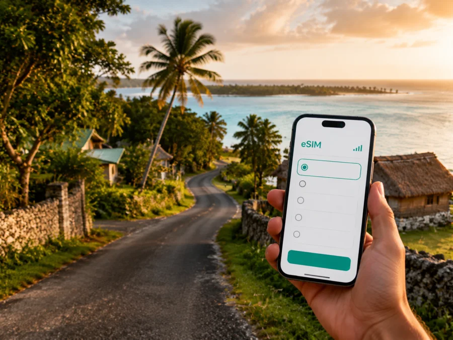 Mu'a eSIM: Tonga'da mobil internet rehberi