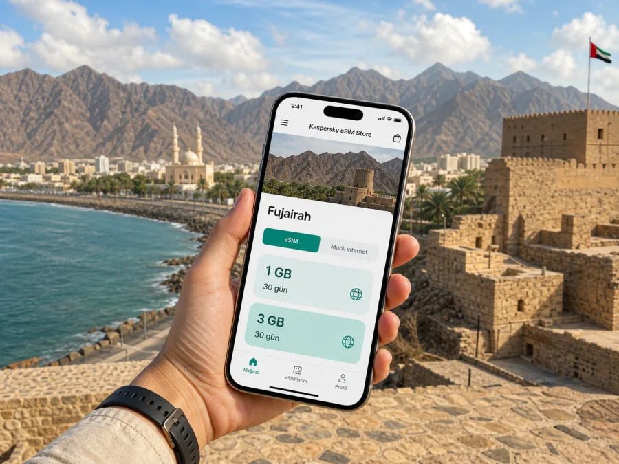Fujairah eSIM: mobil bağlantı ve internet