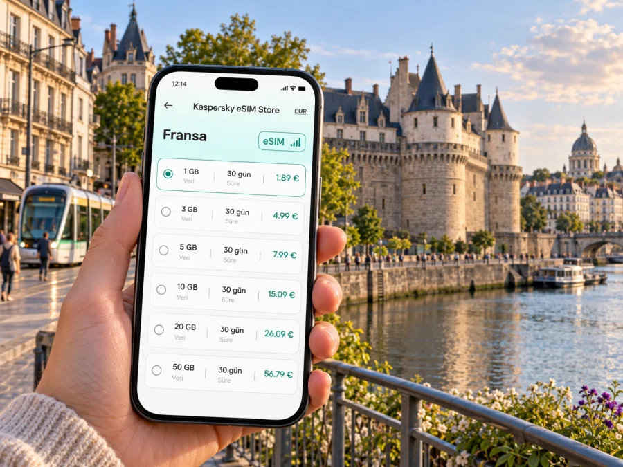 Nantes'te eSIM: Mobil İnternet ve Bağlantı Rehberi