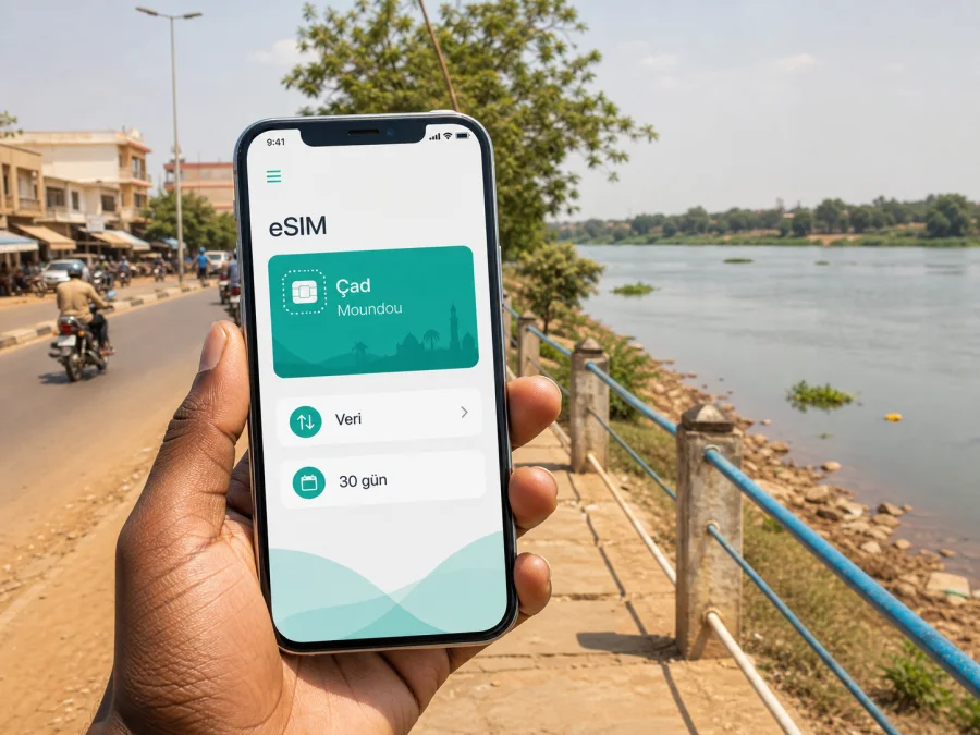 Moundou eSIM: mobil internet ve bağlantı