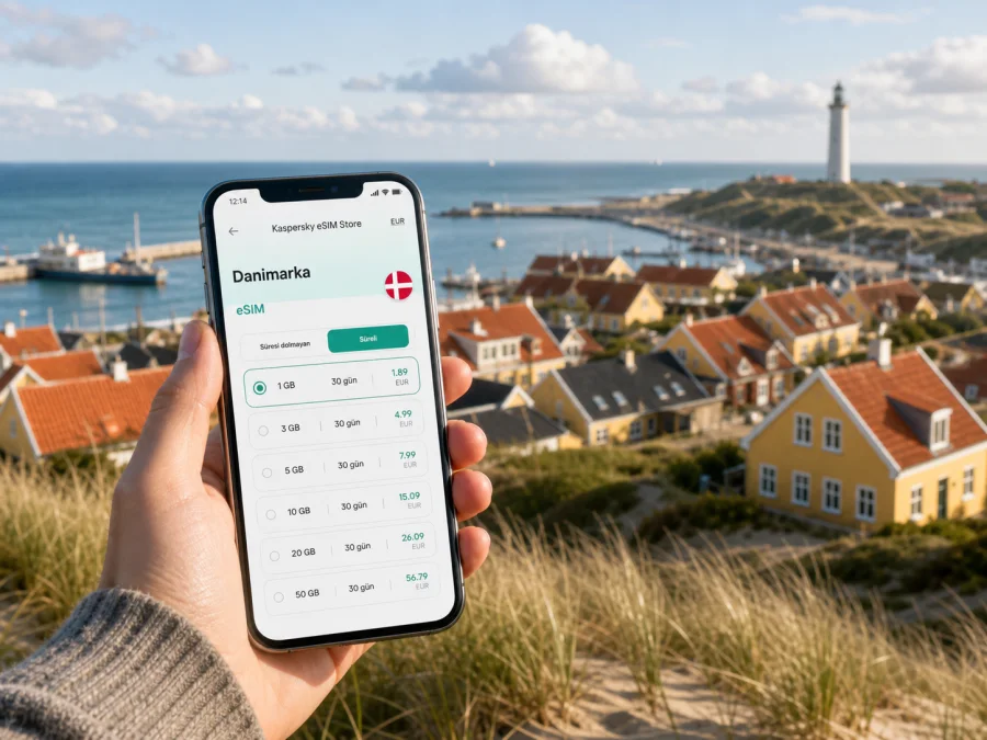 Skagen eSIM: Danimarka'da Mobil İnternet