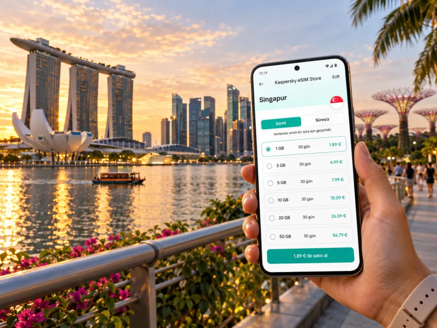 Singapur eSIM: Mobil İnternet ve Şehir Rehberi
