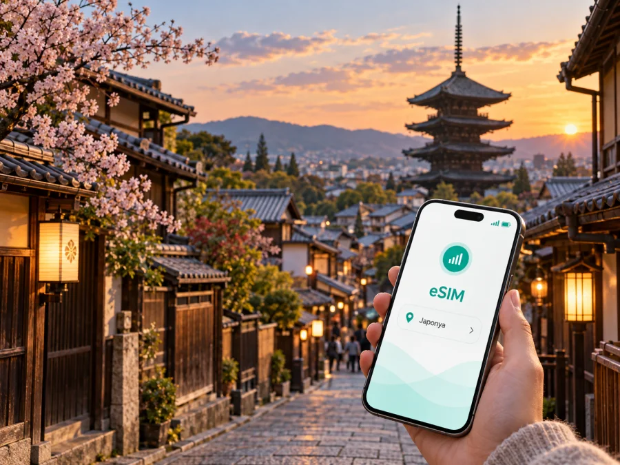 Kyoto eSIM: Mobil İnternet ve Seyahat Rehberi