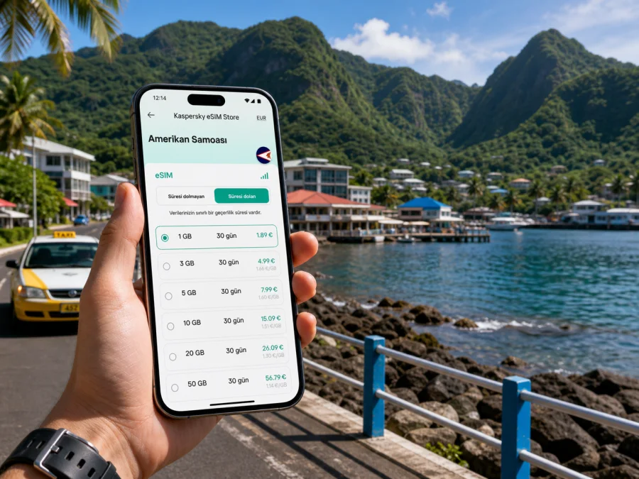 Pago Pago eSIM: mobil internet ve bağlantı