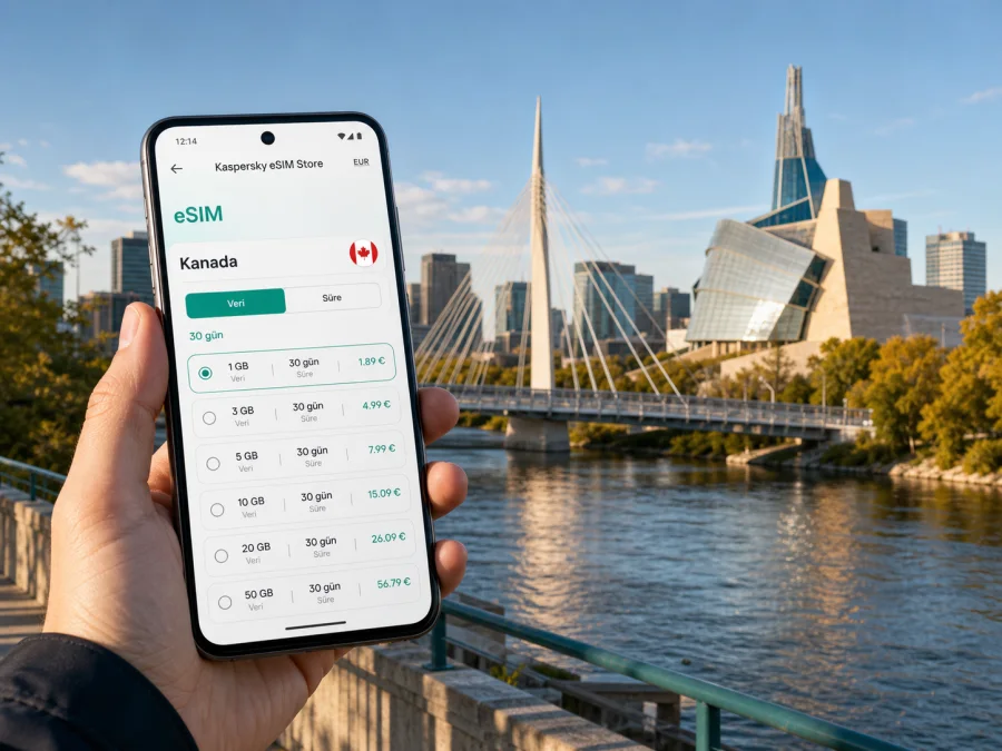 Winnipeg eSIM: mobil internet rehberi