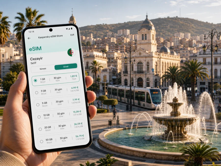 Setif eSIM: Mobil İnternet ve Bağlantı