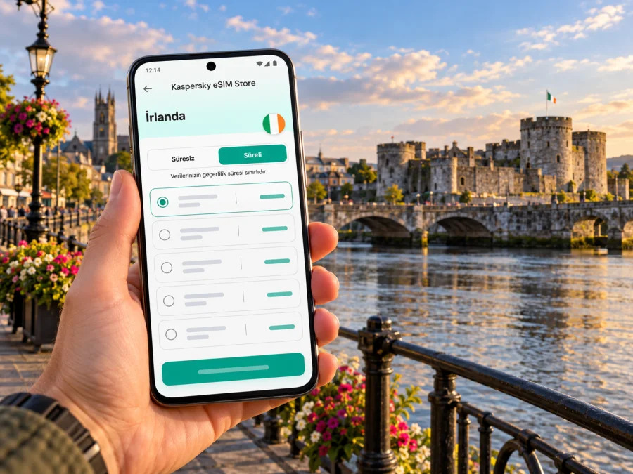 Limerick eSIM: İrlanda'da mobil internet
