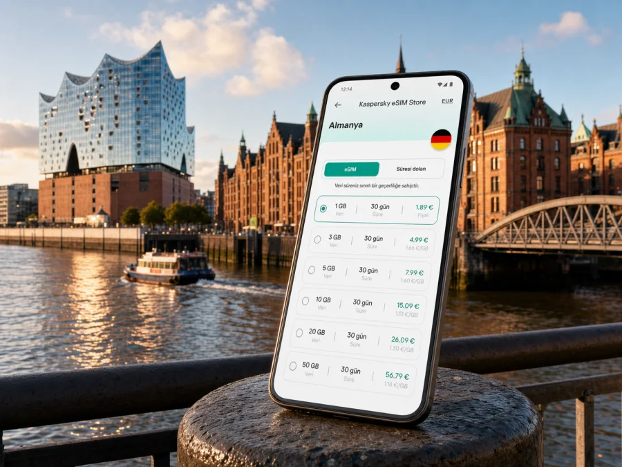 Hamburg eSIM: mobil internet rehberi