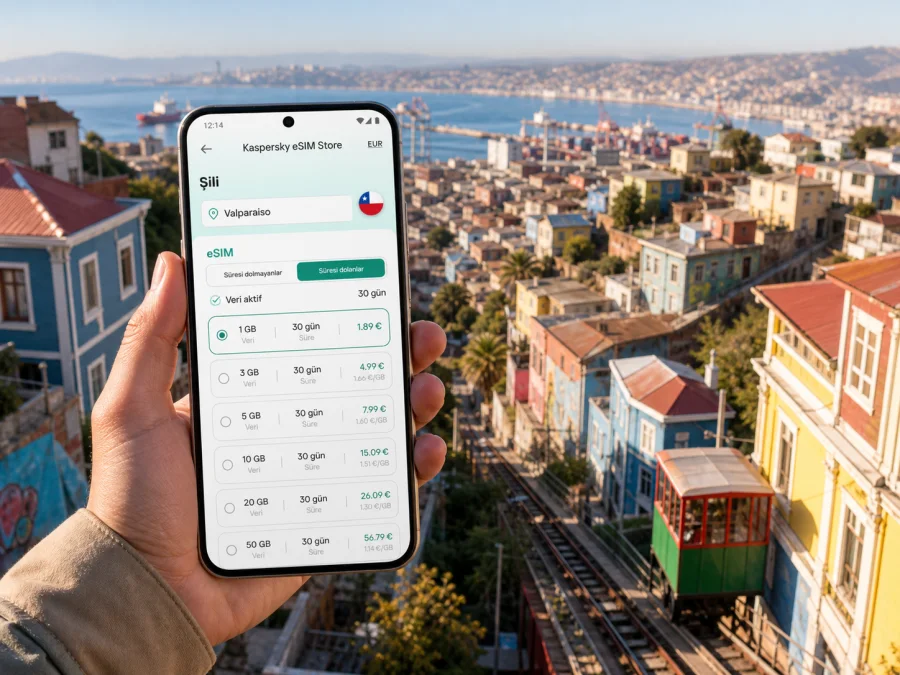 Valparaiso eSIM: mobil bağlantı ve internet