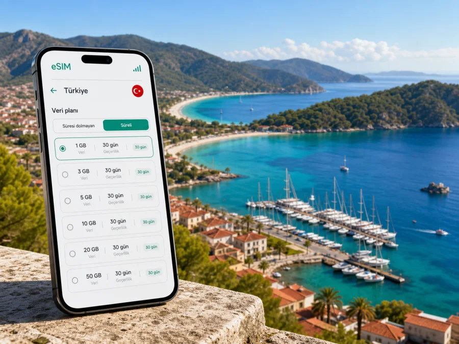 Fethiye eSIM: mobil internet rehberi