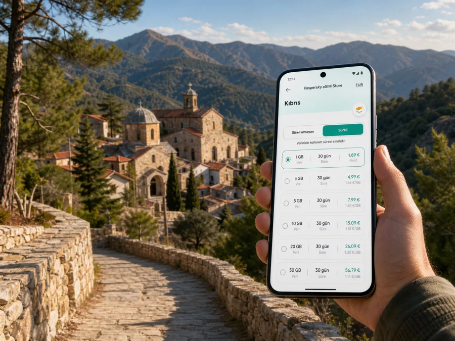 Troodos eSIM: Kıbrıs’ta mobil internet rehberi