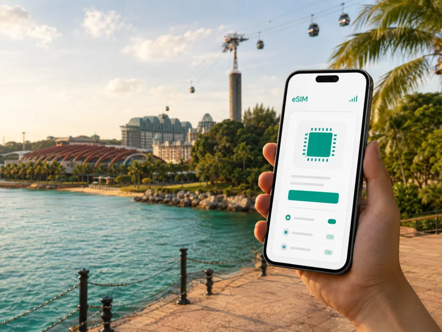 Sentosa için eSIM: Mobil İnternet Rehberi