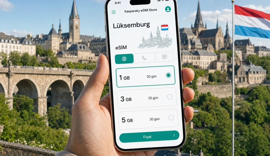 Lüksemburg eSIM: mobil internet rehberi