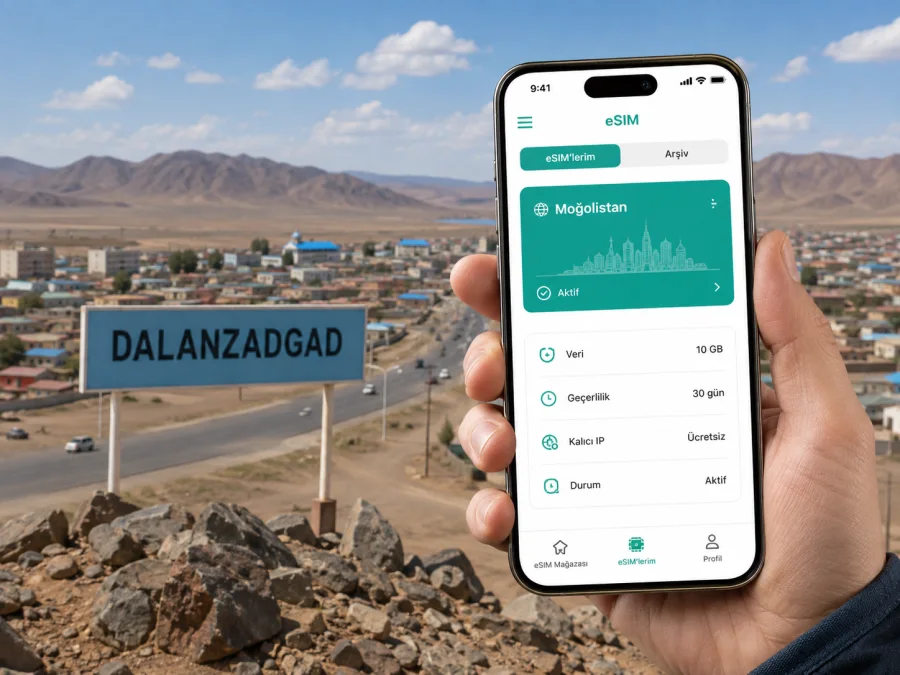 Dalanzadgad eSIM: Moğolistan’da Mobil İnternet