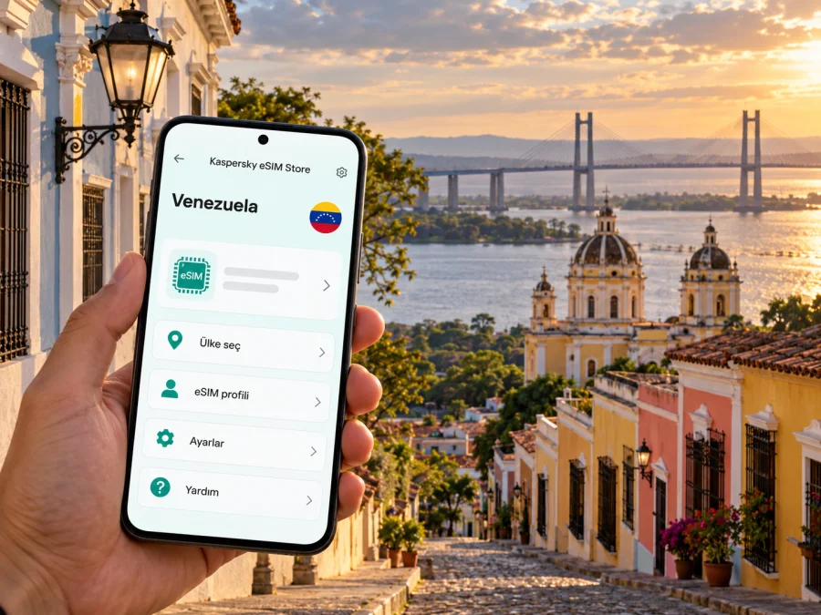 Ciudad Bolivar eSIM: mobil internet rehberi