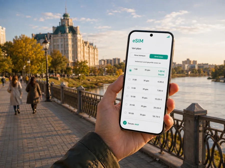 Kostanay eSIM: Mobil Bağlantı ve İnternet Rehberi