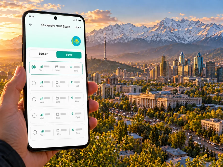 Almatı eSIM: Kazakistan’da mobil internet rehberi