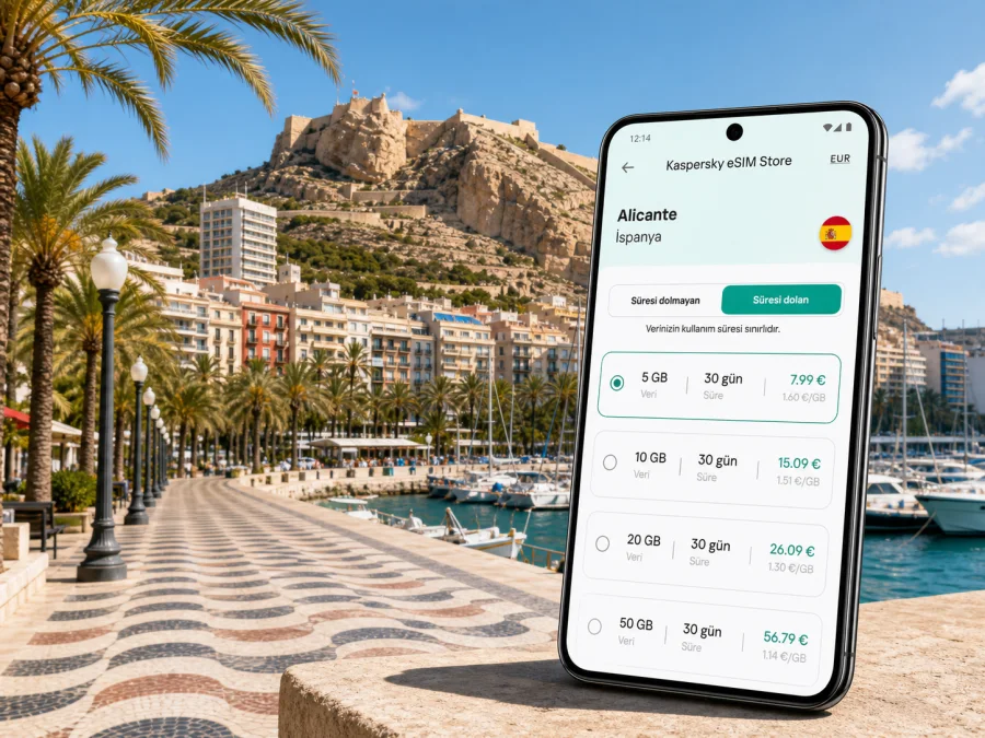 Alicante eSIM: mobil internet rehberi