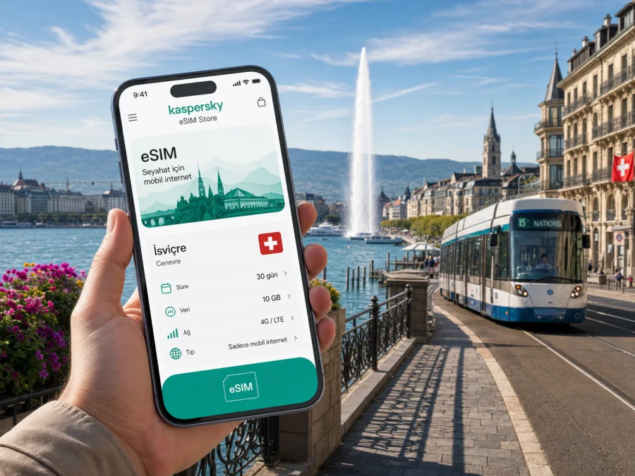 Cenevre eSIM: mobil internet rehberi