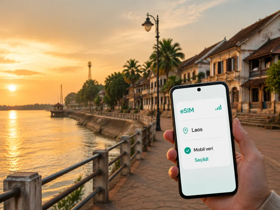 Savannakhet eSIM: mobil bağlantı ve internet