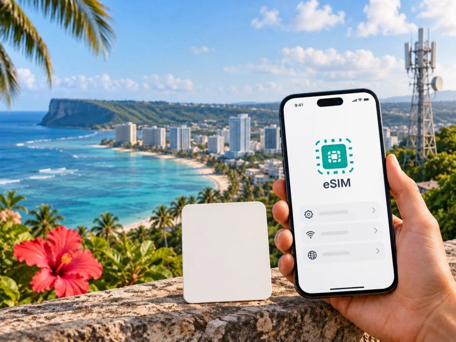Docomo Pacific Guam eSIM: seyahat rehberi