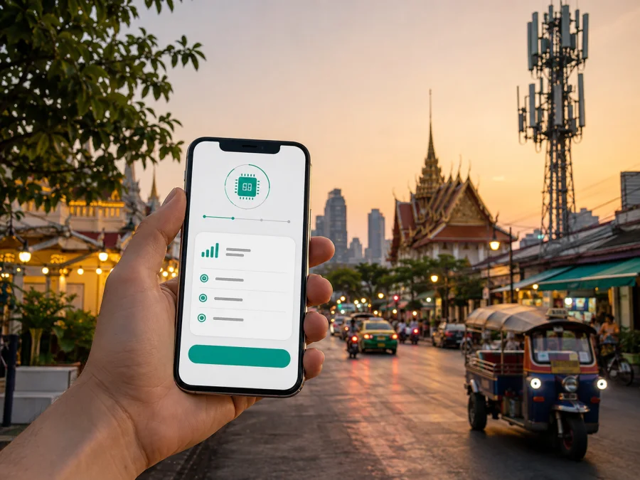 imobile-3GX eSIM Tayland'da: neyi kontrol etmeli?