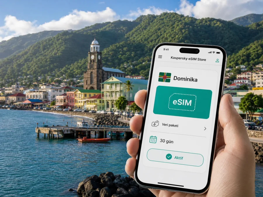 Roseau eSIM: mobil internet rehberi