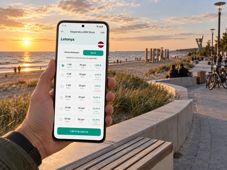 Liepāja eSIM: Letonya’da Mobil İnternet Rehberi