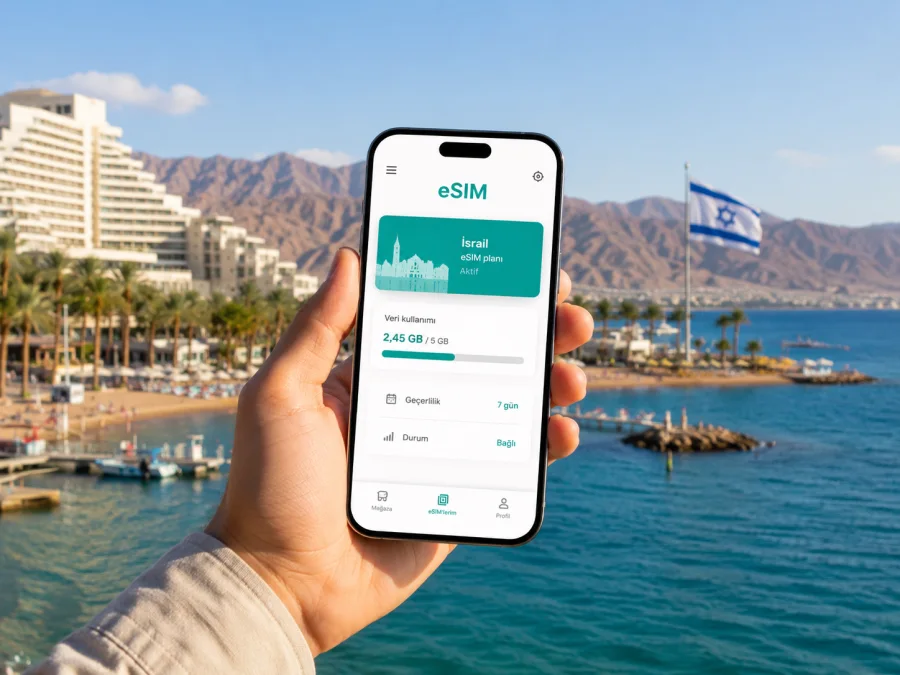 Eilat eSIM | İsrail'de Kesintisiz İnternet