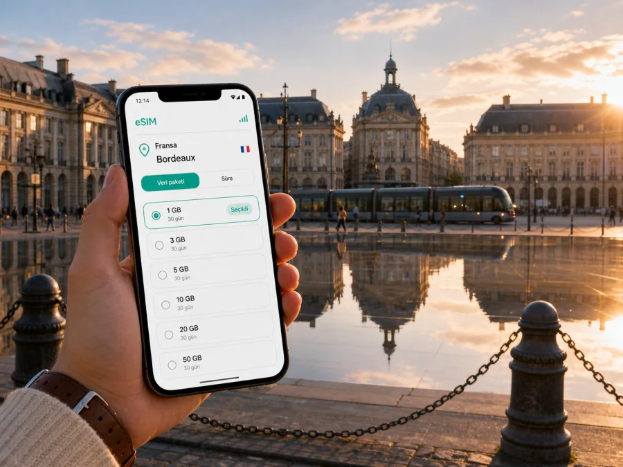 Bordeaux eSIM: Mobil İnternet Rehberi