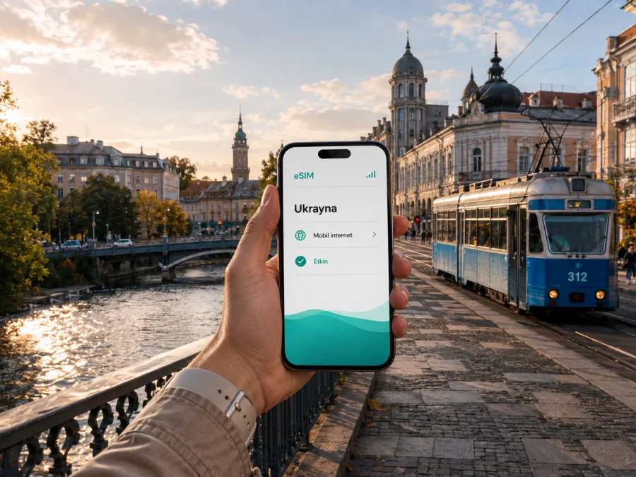 Vinnitsya’da eSIM: mobil internet rehberi