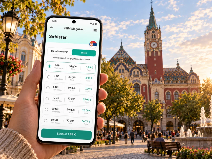 Subotica eSIM: mobil internet ve şehir rehberi