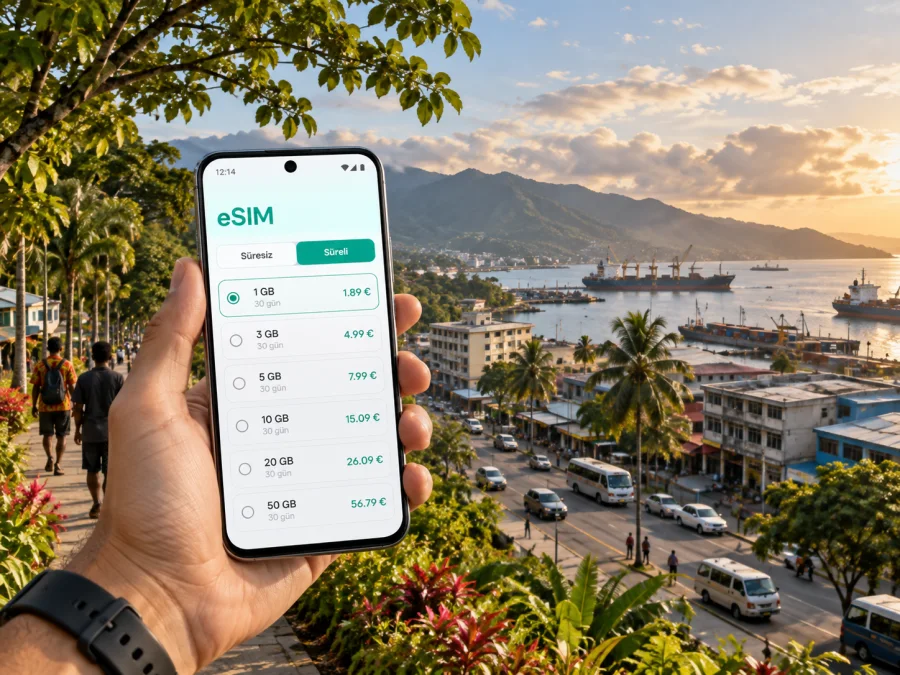 Lae için eSIM: mobil internet rehberi