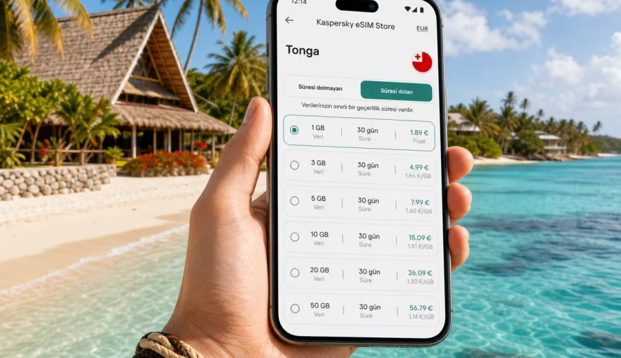 Tonga eSIM: Mobil İnternet Rehberi
