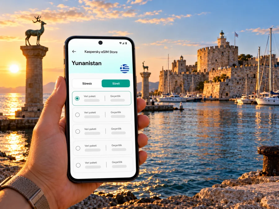 Rodos eSIM: mobil internet ve bağlantı rehberi