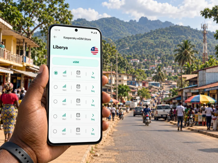 Ganta eSIM: Liberya'da mobil internet rehberi