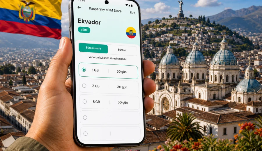 Ekvador eSIM: mobil internet rehberi