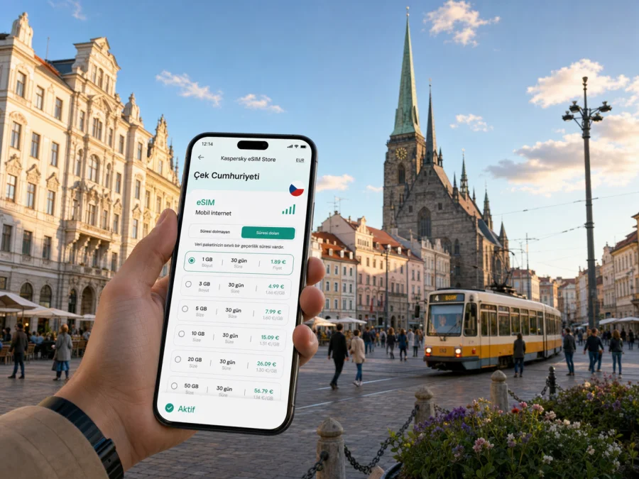 Plzen eSIM: mobil internet rehberi