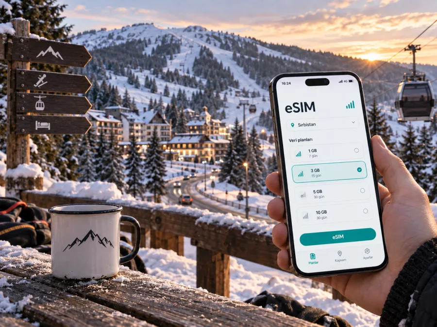 Kopaonik eSIM: mobil internet ve bağlantı rehberi